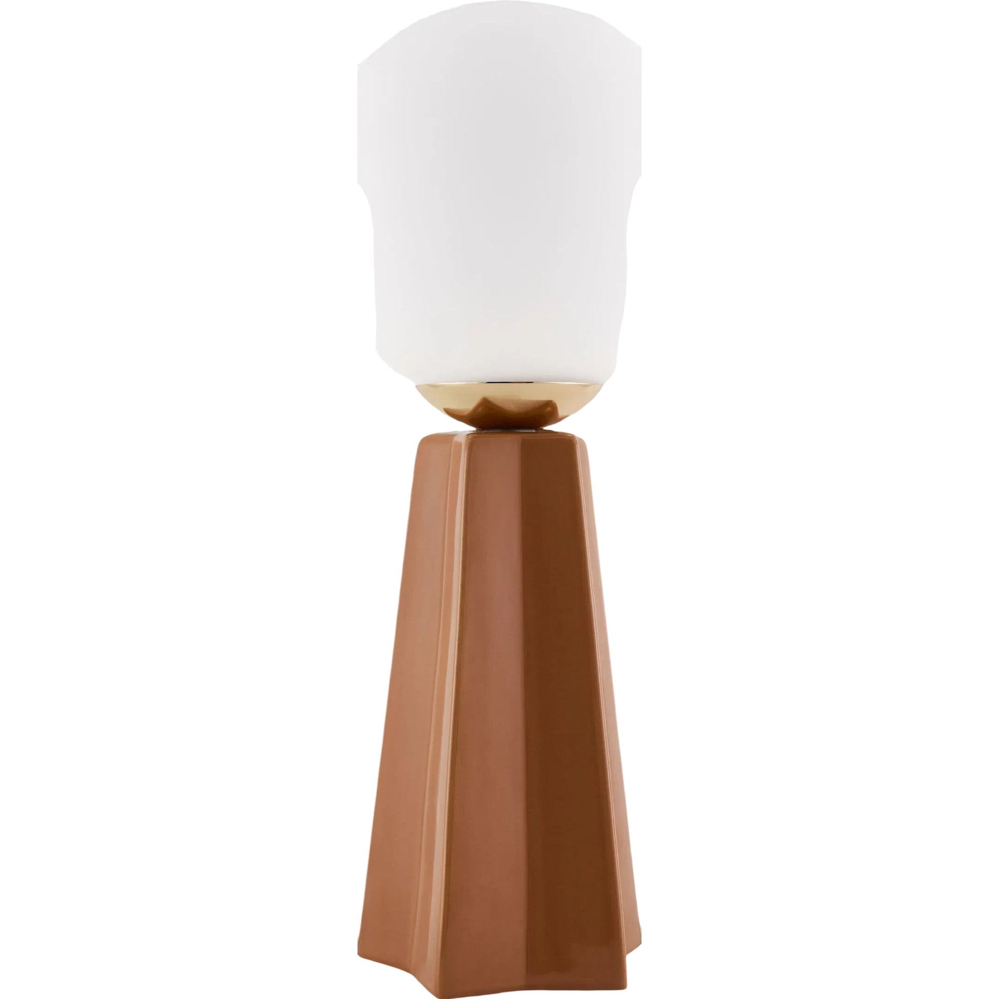 Stellan Accent Table Lamp by Livabliss in glazed. Made from ceramic, glass in a modern style.