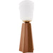 Stellan Accent Table Lamp by Livabliss in glazed. Made from ceramic, glass in a modern style.
