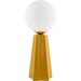 Stellan Orb Accent Table Lamp by Livabliss in glazed. Made from ceramic, glass in a modern style.