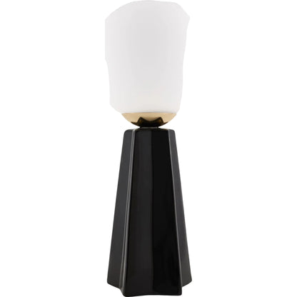 Stellan Accent Table Lamp by Livabliss in glazed. Made from ceramic, glass in a modern style.
