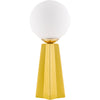 White, Translucent, Bright Yellow