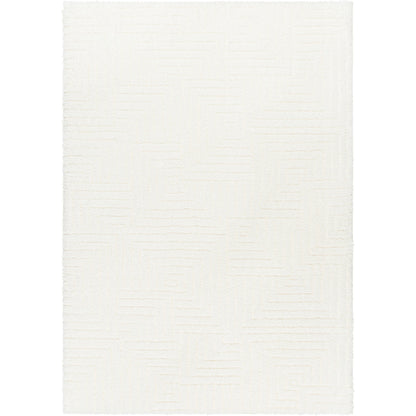 Nomadic Rug - 490548 by Livabliss in ivory. Made from face: 100% polyester, warp: 60% jute, 40% polyester in a unique style.