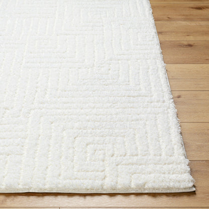 Nomadic Rug - 490548 by Livabliss in ivory. Made from face: 100% polyester, warp: 60% jute, 40% polyester in a unique style.
