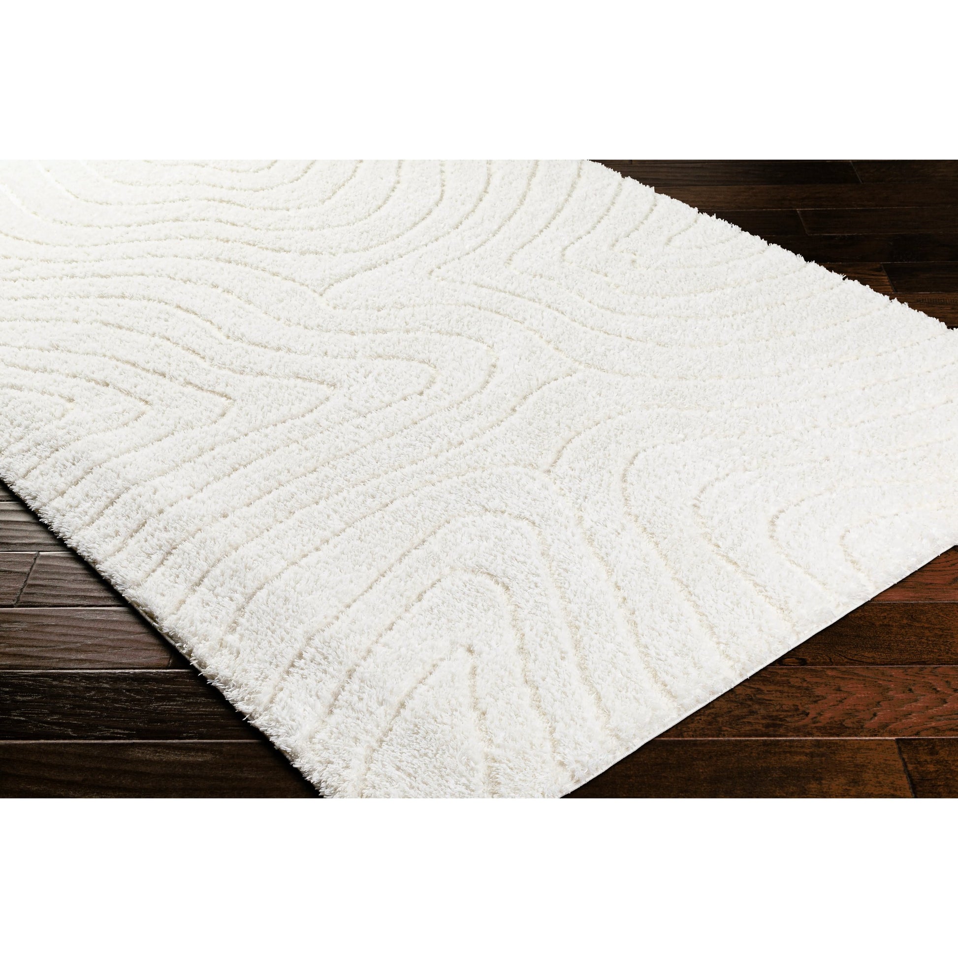 Nomadic Rug - 490554 by Livabliss in ivory. Made from face: 100% polyester, warp: 60% jute, 40% polyester in a unique style.