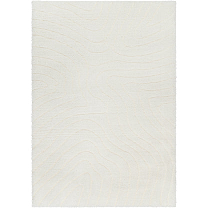 Nomadic Rug - 490554 by Livabliss in ivory. Made from face: 100% polyester, warp: 60% jute, 40% polyester in a unique style.