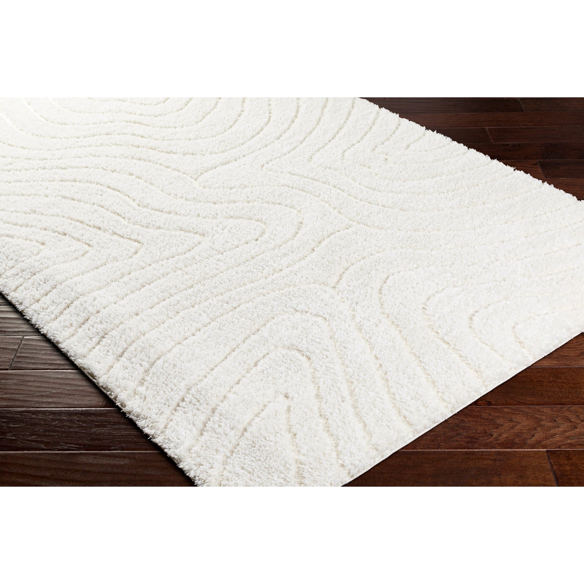 Nomadic Rug - 490554 by Livabliss in ivory. Made from face: 100% polyester, warp: 60% jute, 40% polyester in a unique style.