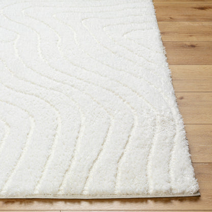 Nomadic Rug - 490554 by Livabliss in ivory. Made from face: 100% polyester, warp: 60% jute, 40% polyester in a unique style.