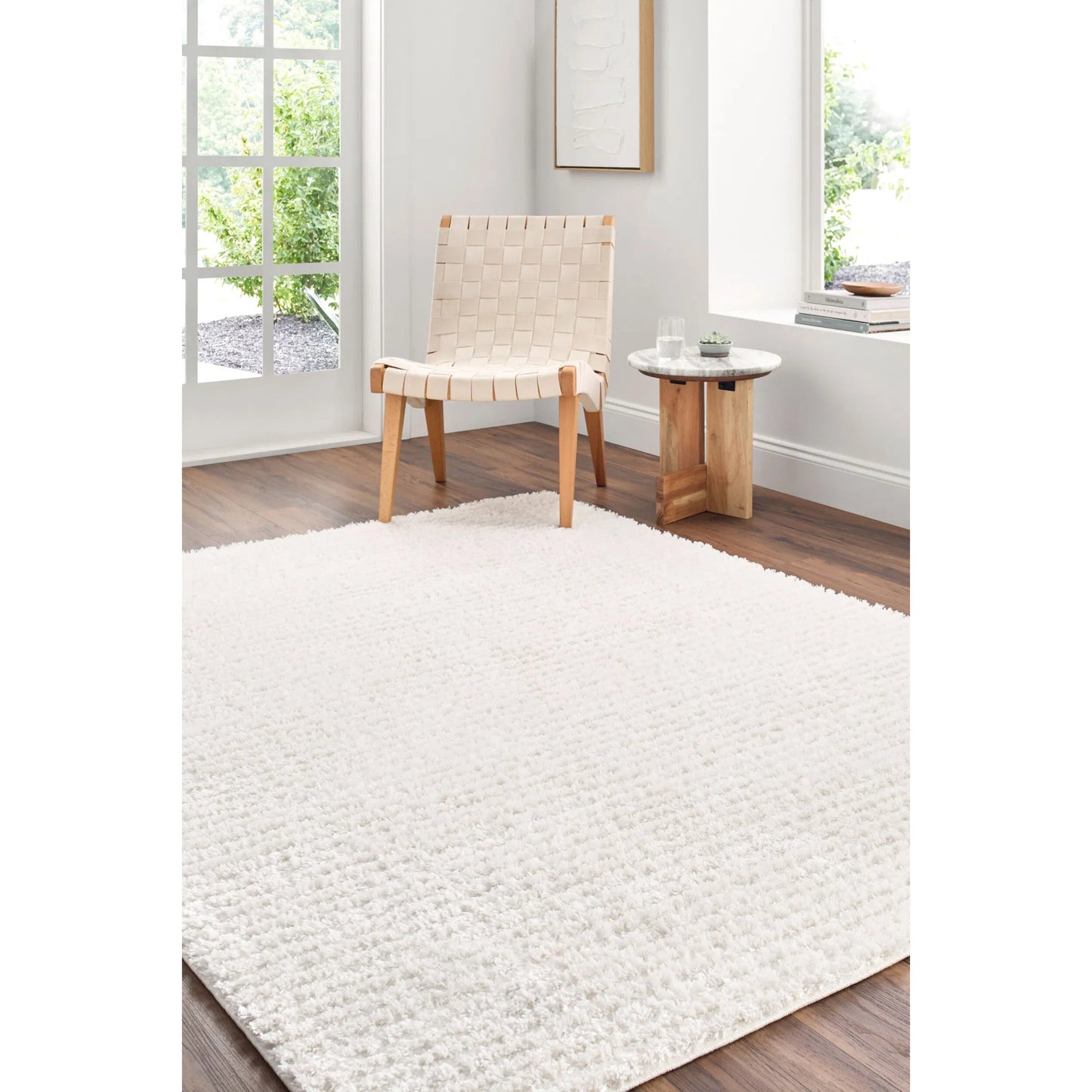 005 SI-2245734,SI-2245735,SI-2245736 | Lifestyle | Nomadic Squares Rug 535085 by Livabliss in cream, white. Made from polyester in a unique style.