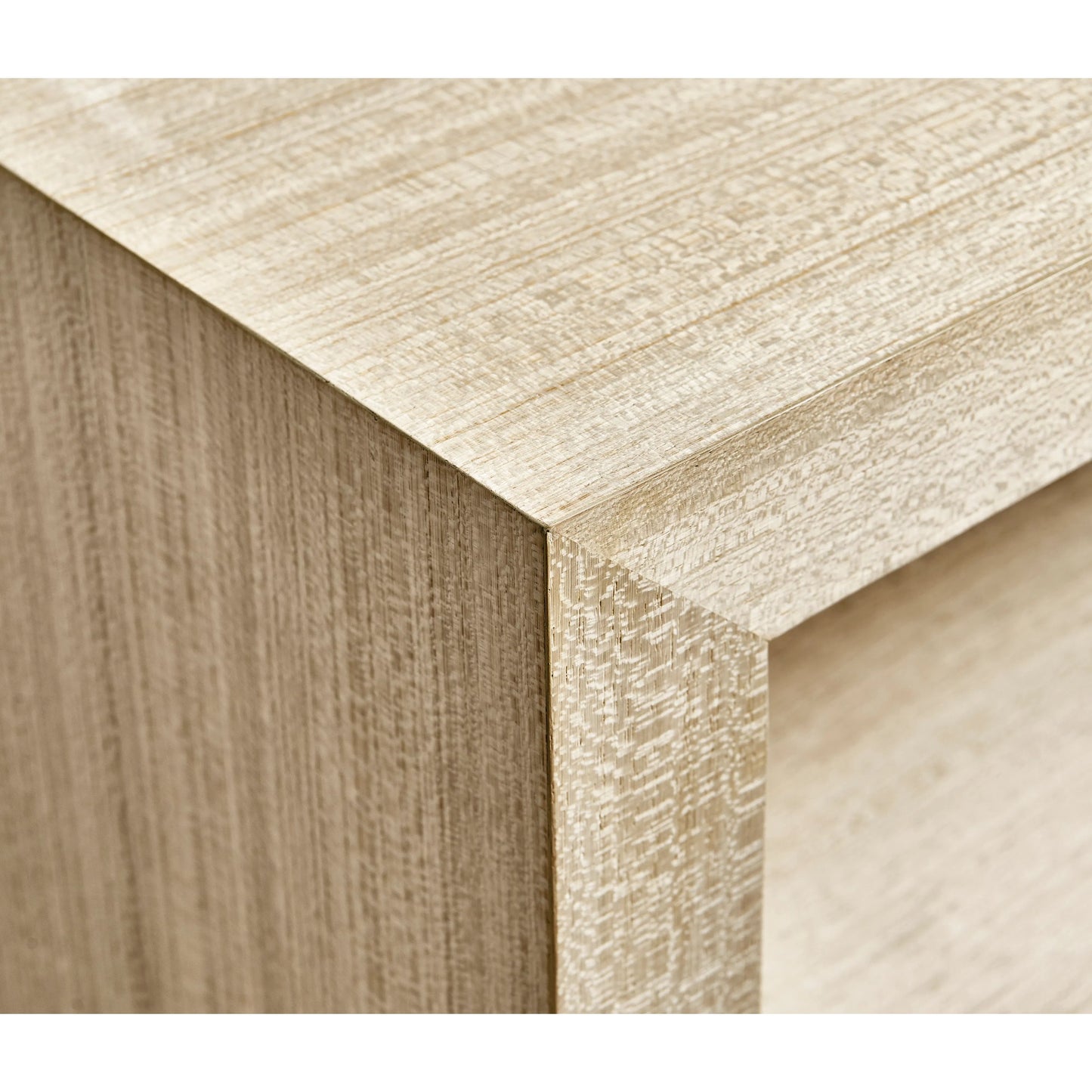 009 SI-2186248 | Closeup | Water Hadal Plinth Nightstand by Jonathan Charles in beige. Made from unique in a transitional style.