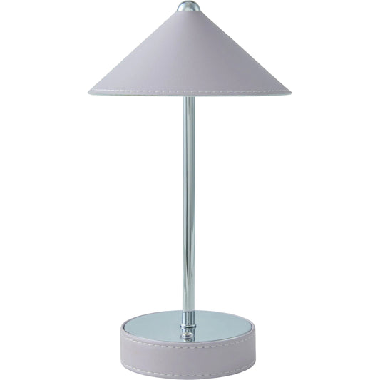 Nomelle Accent Table Lamp by Surya in brushed. Made from leather, metal in a unique style.