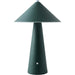 Nomelle Accent Table Lamp by Surya in brushed. Made from leather, metal in a unique style.
