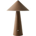 Nomelle Accent Table Lamp by Surya in brushed. Made from leather, metal in a unique style.