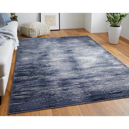 Indio Gradient & Rug - 39GXF by Feizy in blue, gray, ivory. Made from unique in a unique style.