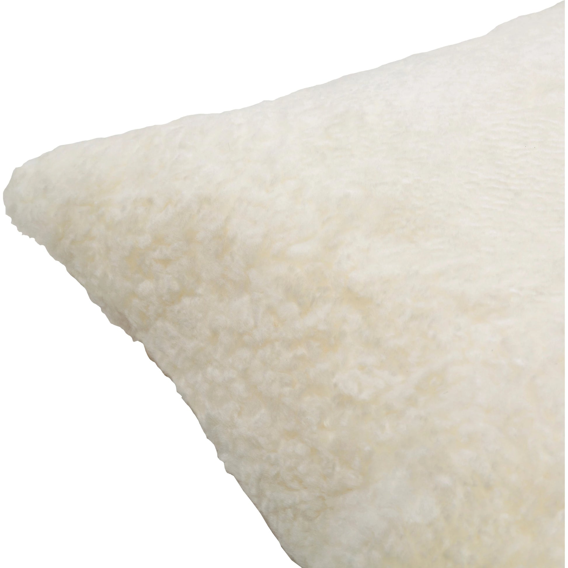 Northland Pillow - 22195 by Surya in cream. Made from front: 100% leather, back: 100% cotton in a modern style.