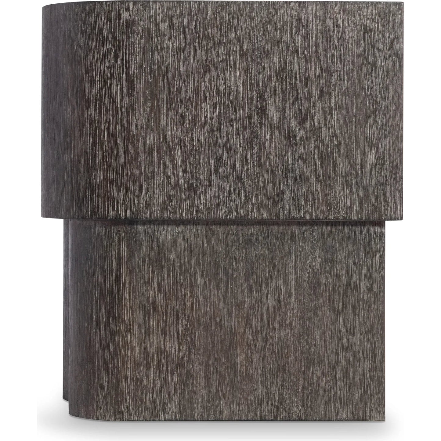 004 SI-2513393 | Additional Silo | Nonza Side Table by Bernhardt in bracken. Made from wood in a transitional style.