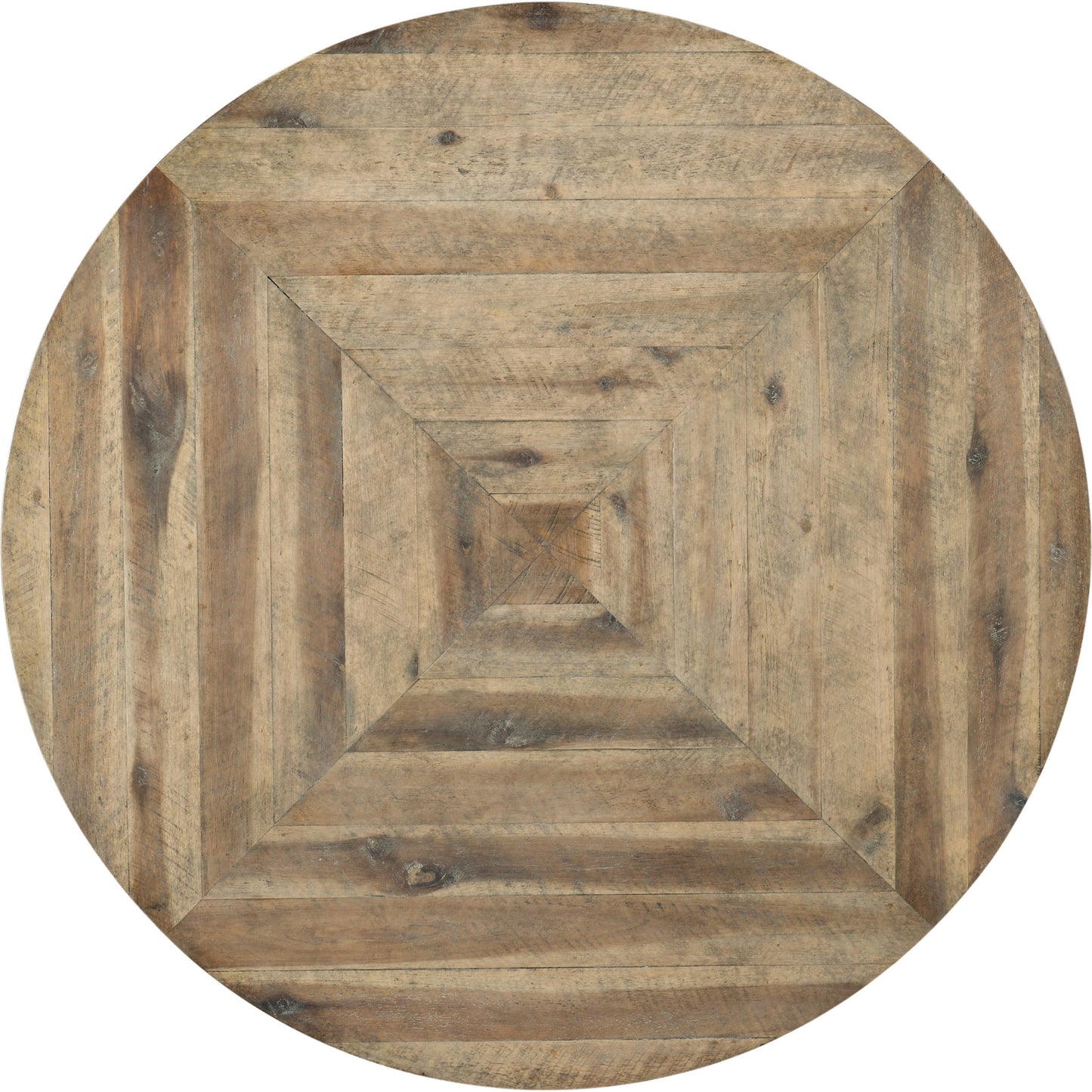 002 SI-1749754 | Additional Silo | St. Armand Round Cocktail Table by Hooker Furniture in natural, antique bronze. Made from acacia solids, metal in a modern style.