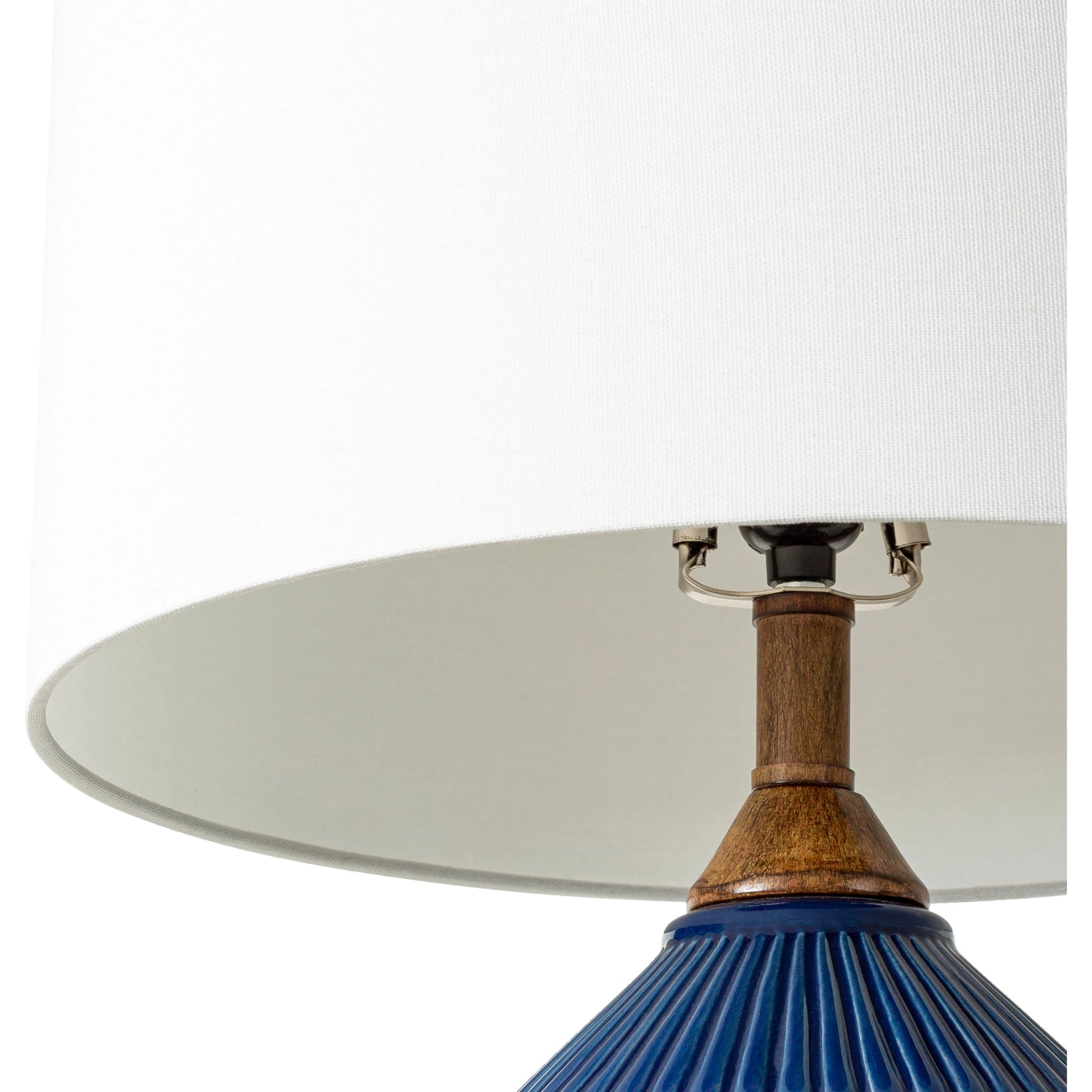 Lennon - 31039 by Livabliss in glazedbrushed. Made from shade (outside): linen, shade (inside): polyester, body: ceramic, finial: iron, finial: metal, harp: iron in a modern style.