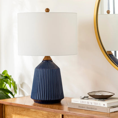 Lennon - 31039 by Livabliss in glazedbrushed. Made from shade (outside): linen, shade (inside): polyester, body: ceramic, finial: iron, finial: metal, harp: iron in a modern style.