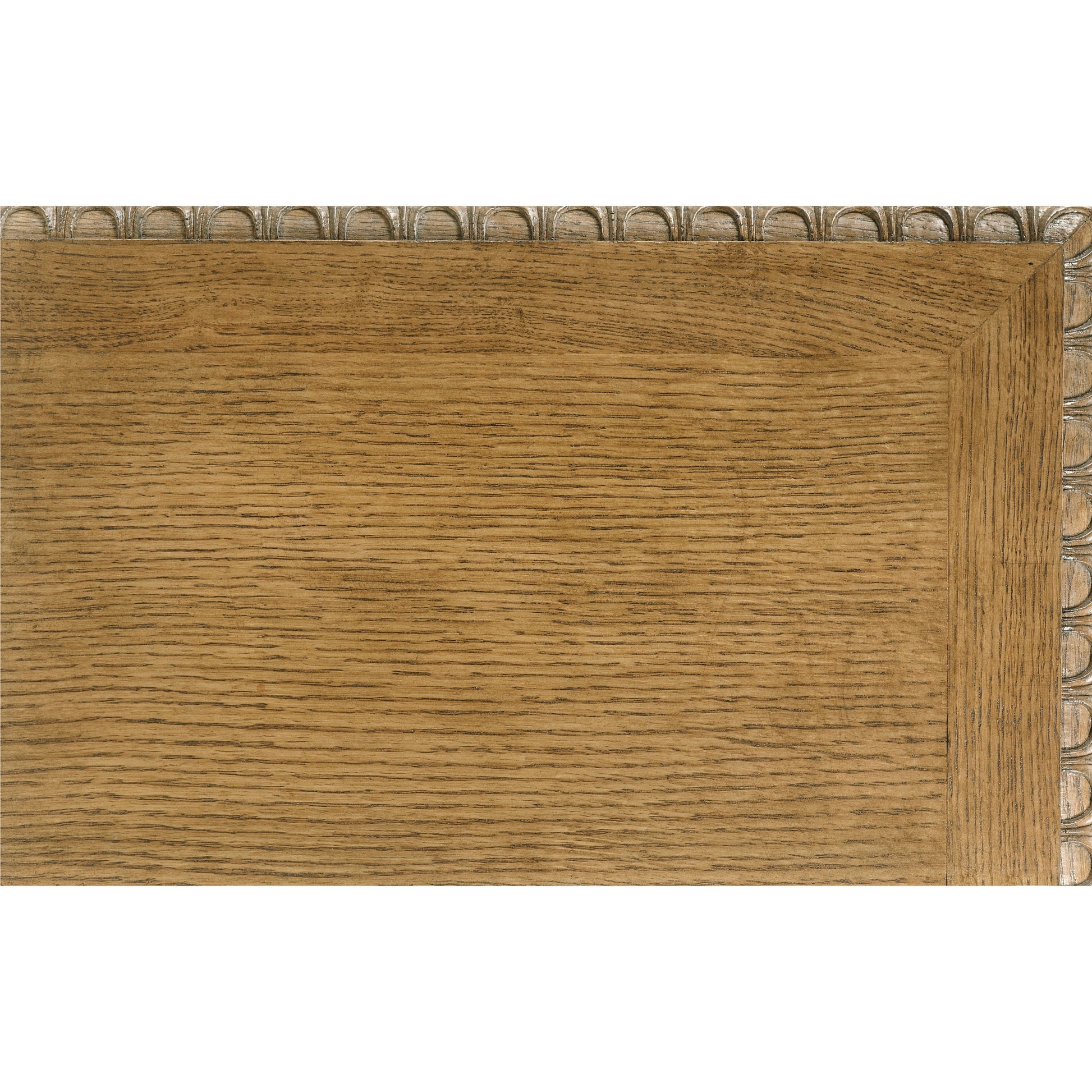 William Yeoward Dalkeith Table by Jonathan Charles in brown and washed oak. Made from oak in a traditional style.