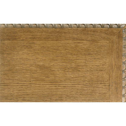 William Yeoward Dalkeith Table by Jonathan Charles in brown and washed oak. Made from oak in a traditional style.