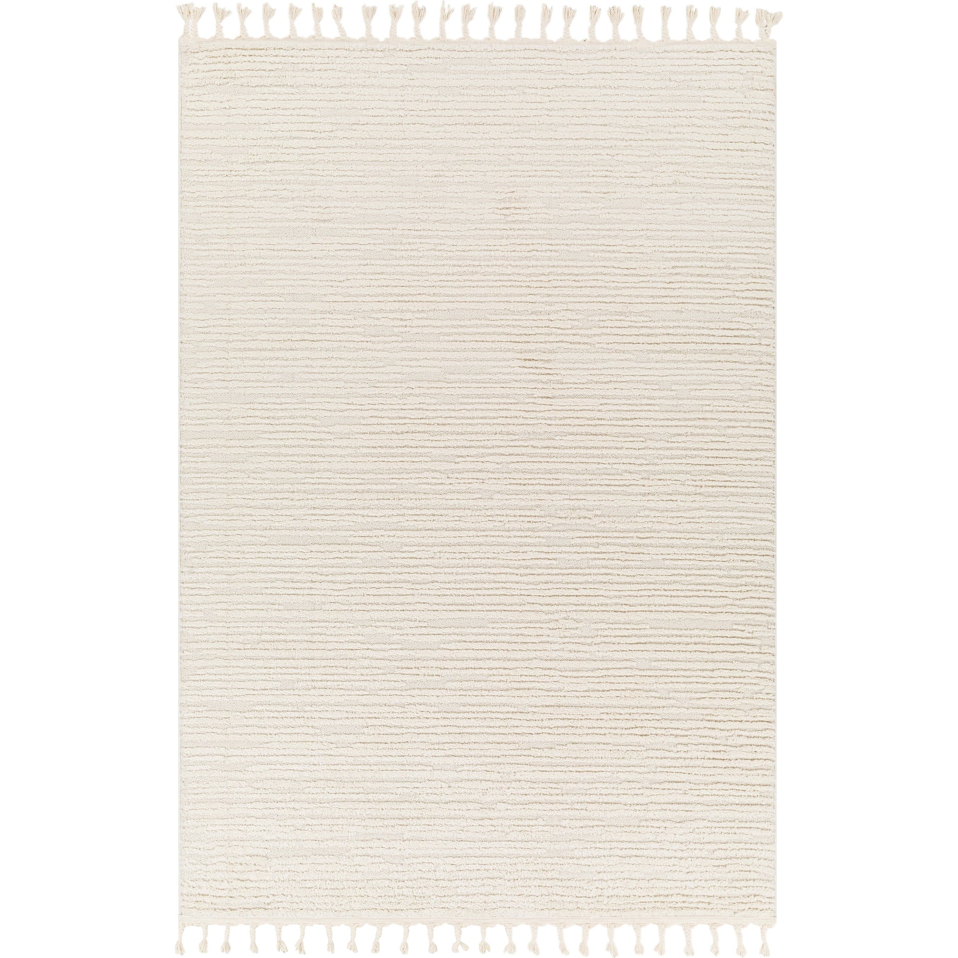 Nora Rug by Livabliss in light gray, cream. Made from 100% polypropylene in a modern style.
