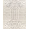 Light Gray, Cream, Medium Gray / 3'11" x 5'7"