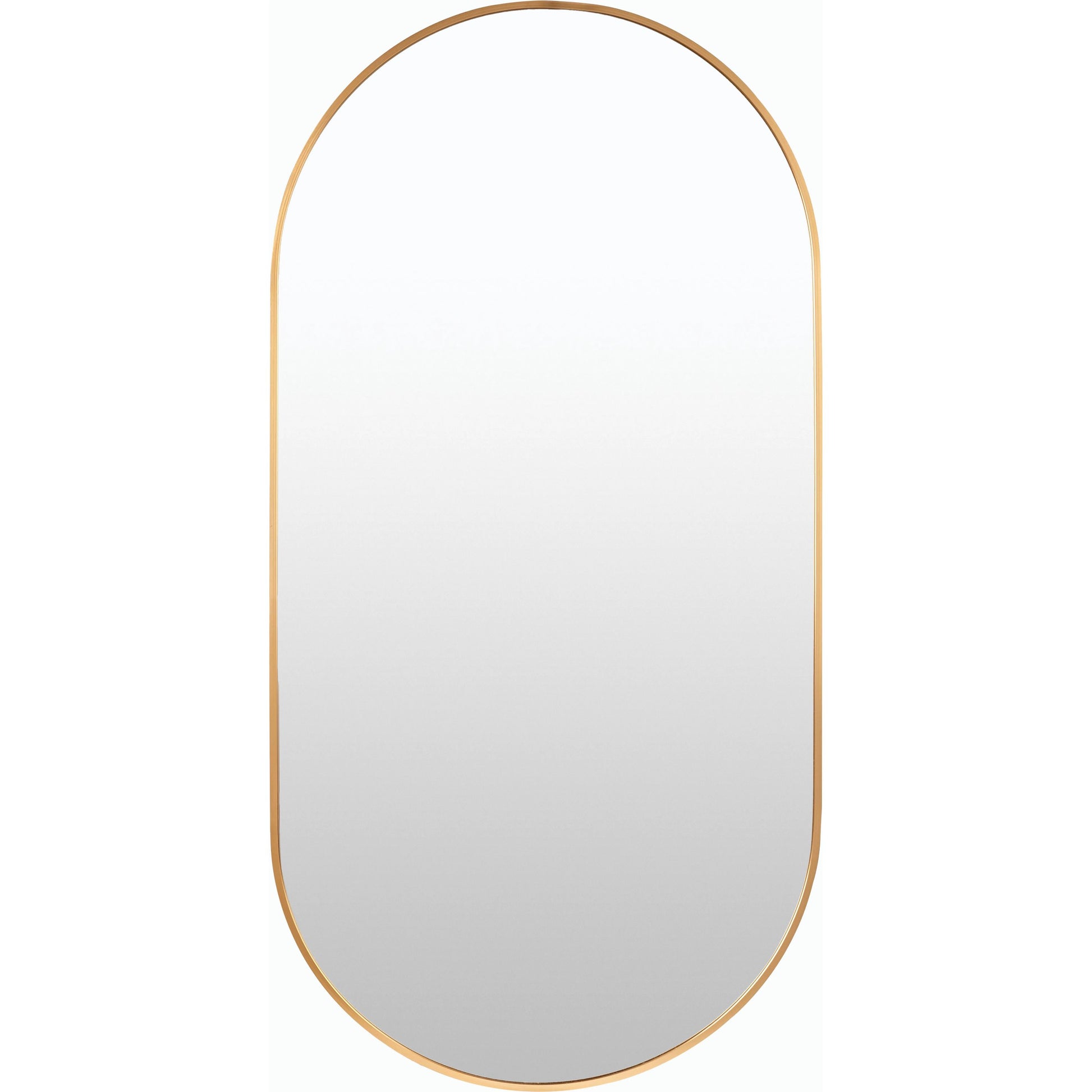 Ceraon Mirror - 525263 by Surya in gold and brushed. Made from aluminum in a modern style.