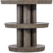 Modern Mood Round Side Table by Hooker Furniture. Made from oak veneers in a modern style.