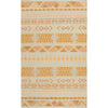 Burnt Orange, Yellow, Brown, Seafoam, Tan / 2' x 3'