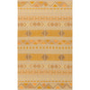 Tan, Wheat, Dark Brown, Mustard, Orange, Camel / 5' x 8'