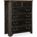 Americana Dresser by Hooker Furniture. Made from oak veneers with solid-wood edge top in a cottage & farmhouse style.