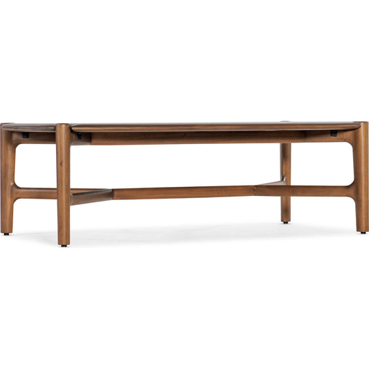 Harlow Soft Rectangle Coffee Table by Hooker Furniture in black. Made from unique in a modern style.