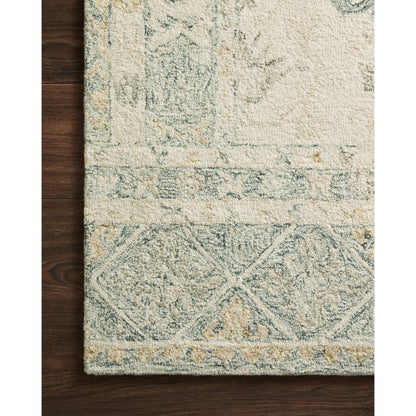 Norabel Aubrey Rug by Loloi. Made from 100% wool in a cottage & farmhouse style.