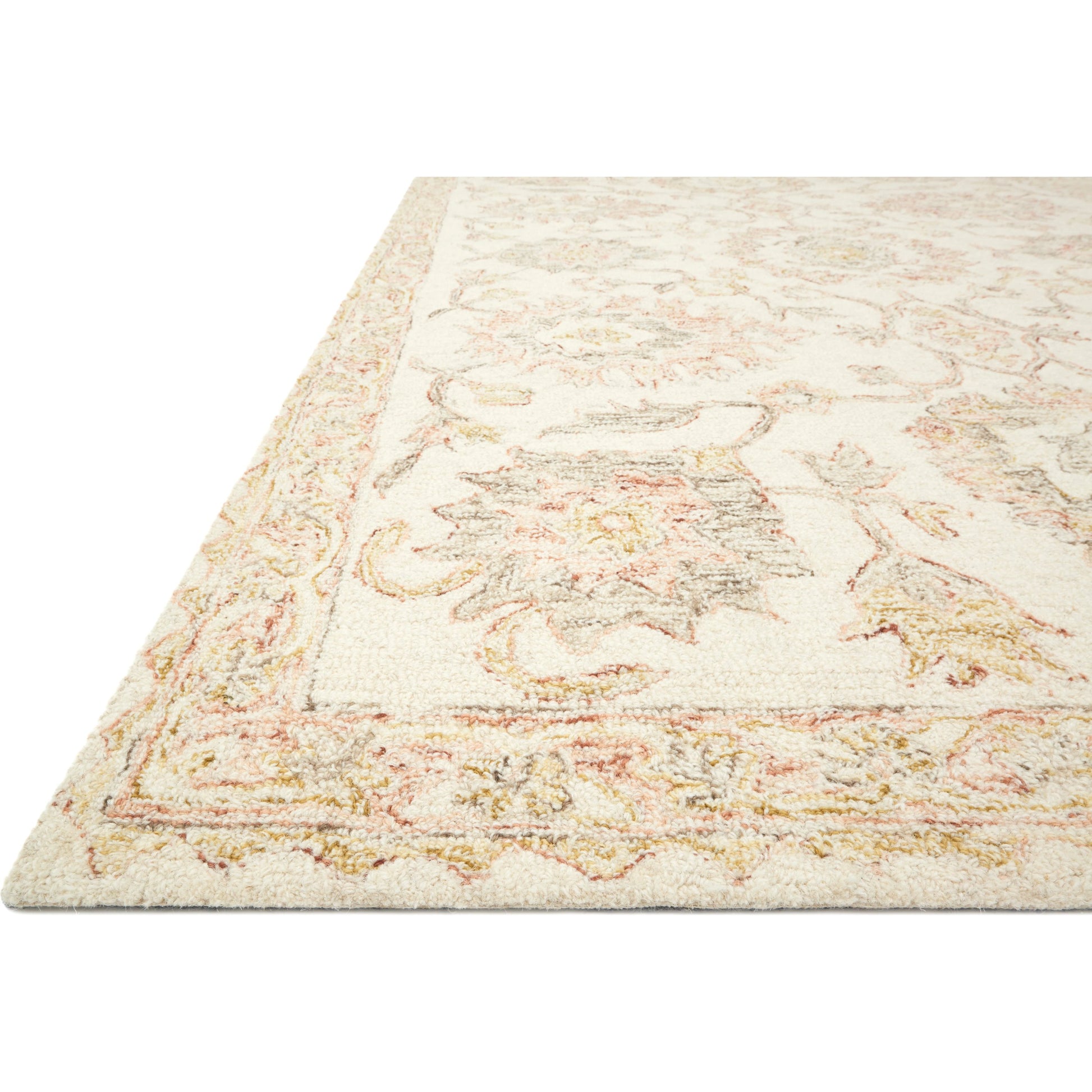 Norabel Ellie Rug by Loloi. Made from 100% wool in a transitional style.