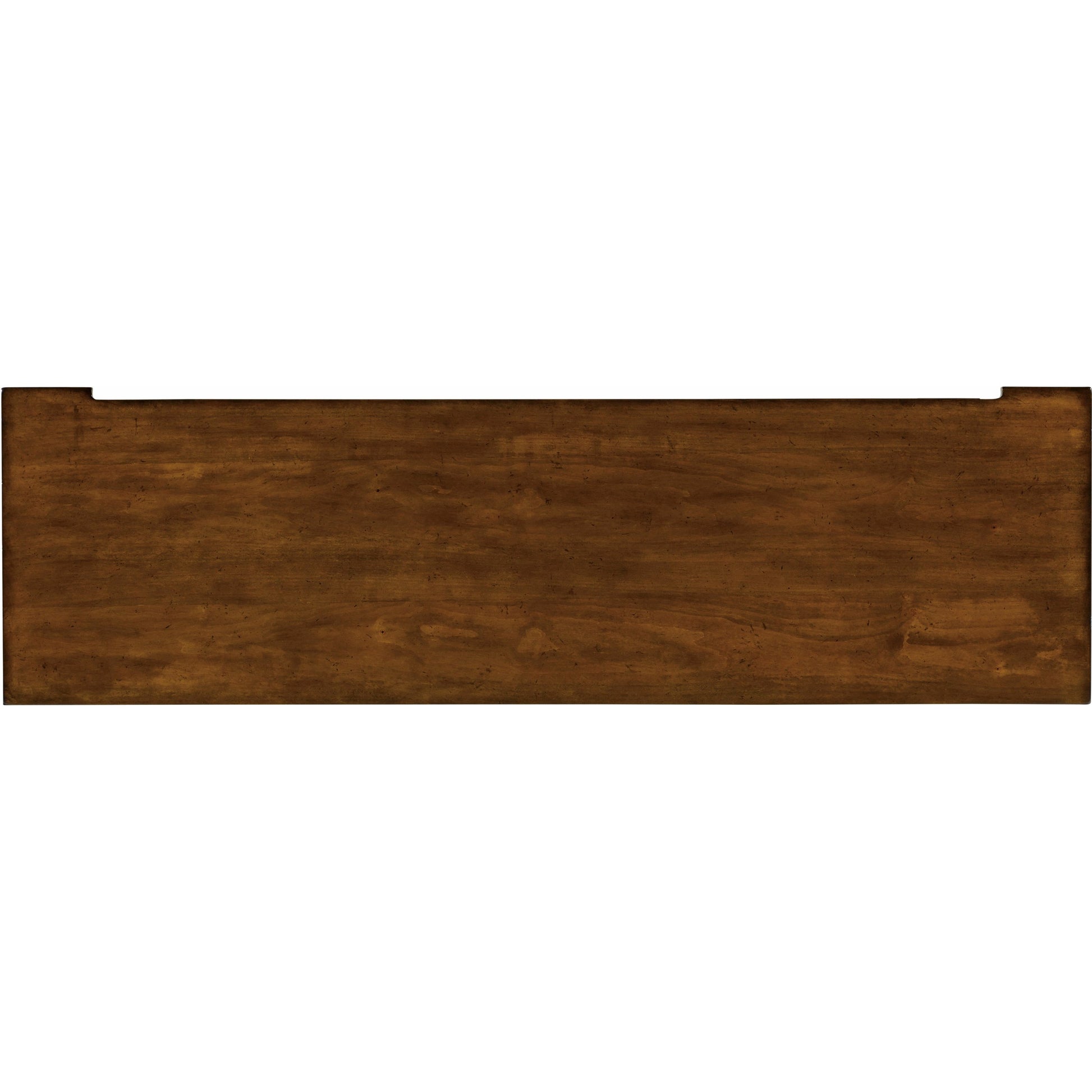 Tynecastle Buffet by Hooker Furniture in chestnut. Made from alder veneers, seeded glass in a traditional style.