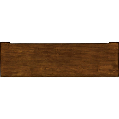 Tynecastle Buffet by Hooker Furniture in chestnut. Made from alder veneers, seeded glass in a traditional style.