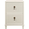 Matte Antique White Lacquer