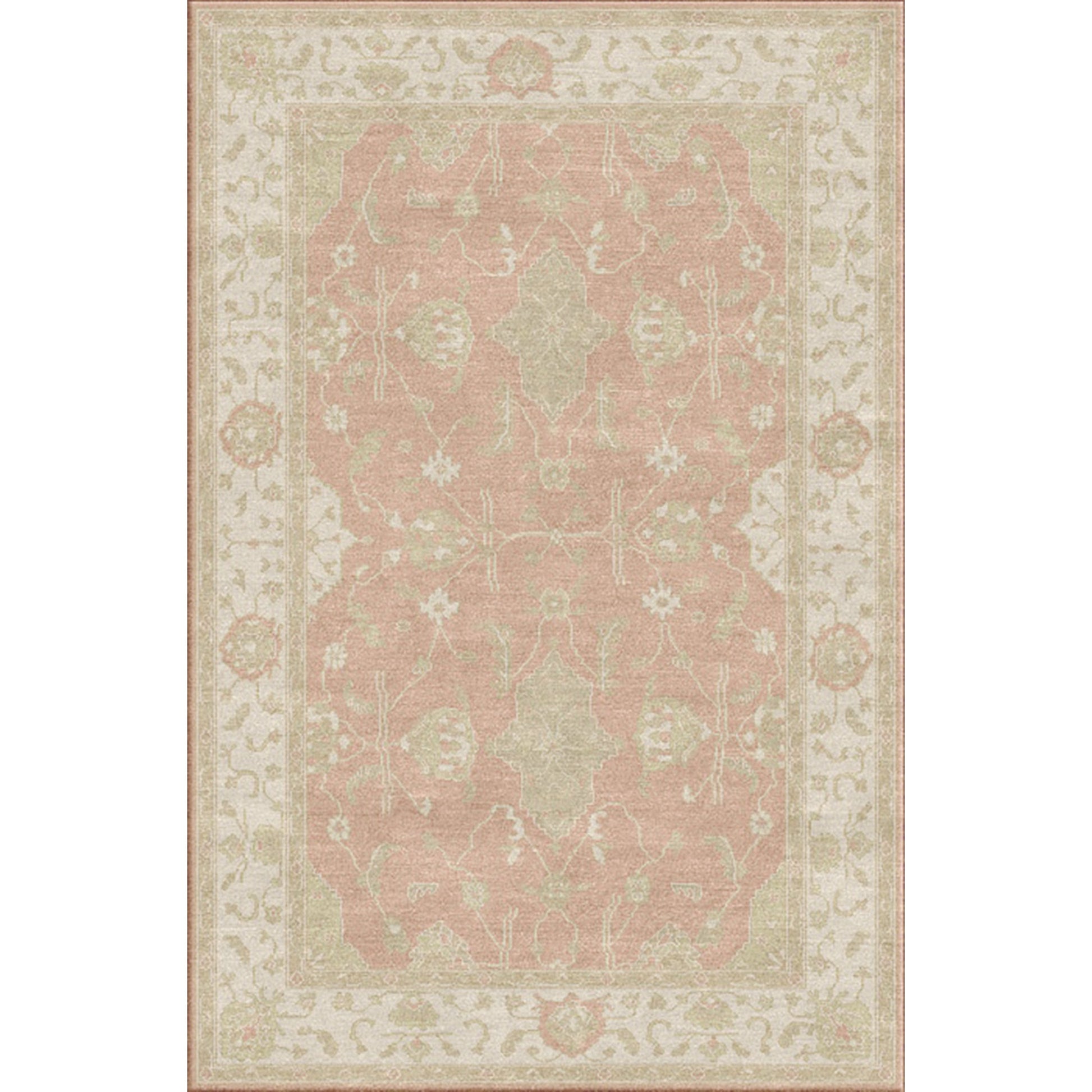 Normandy Rug - 13138 by Surya in beige, dusty pink, light gray. Made from 100% wool in a unique style.