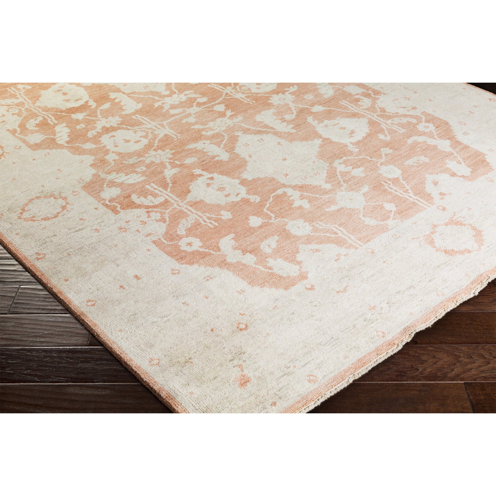 Normandy Rug - 13138 by Surya in beige, dusty pink, light gray. Made from 100% wool in a unique style.