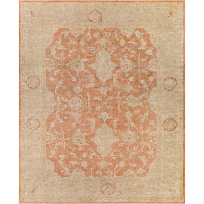 Normandy Rug - 13138 by Surya in beige, dusty pink, light gray. Made from 100% wool in a unique style.