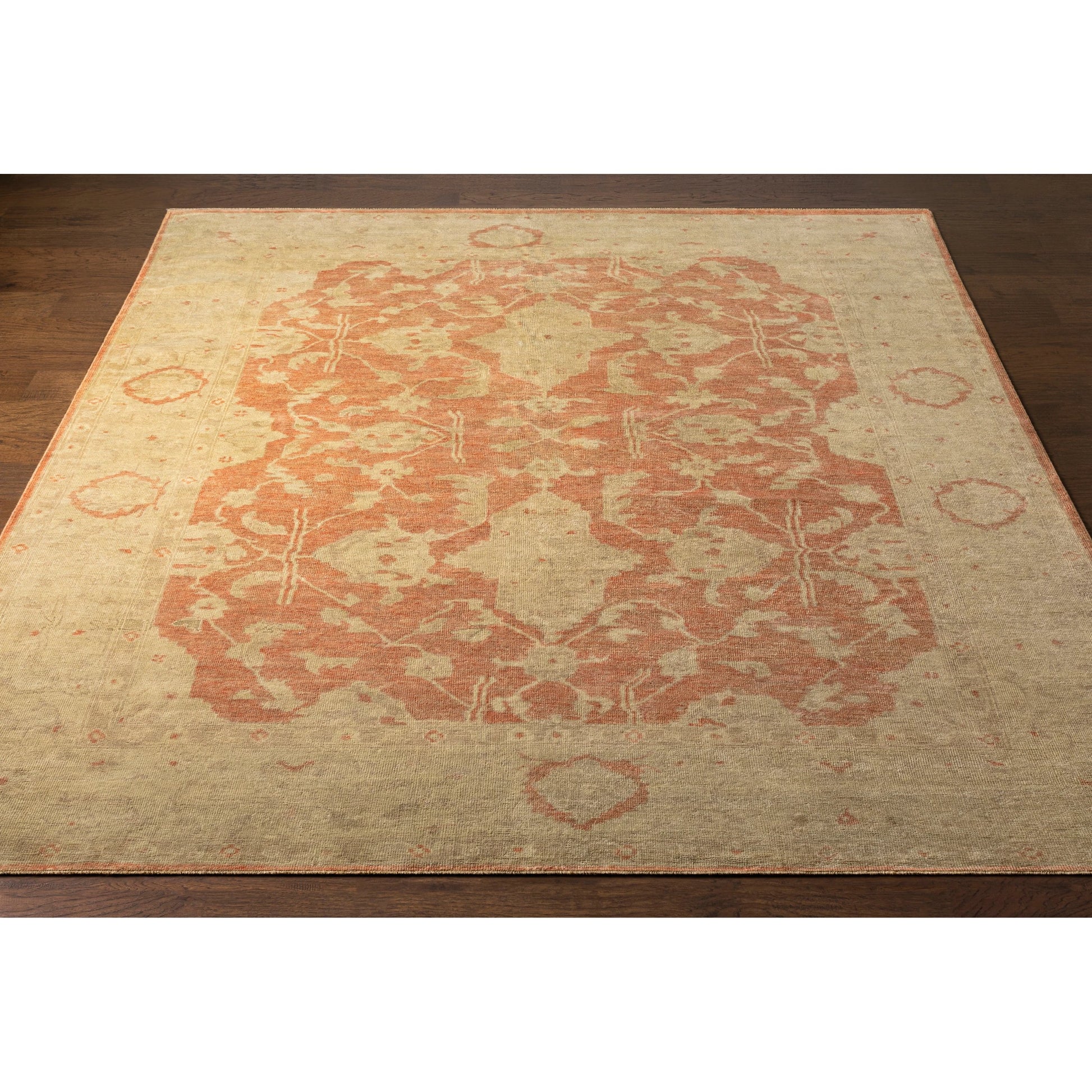 Normandy Rug - 13138 by Surya in beige, dusty pink, light gray. Made from 100% wool in a unique style.