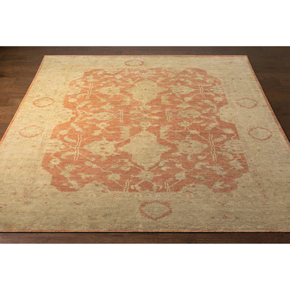 Normandy Rug - 13138 by Surya in beige, dusty pink, light gray. Made from 100% wool in a unique style.