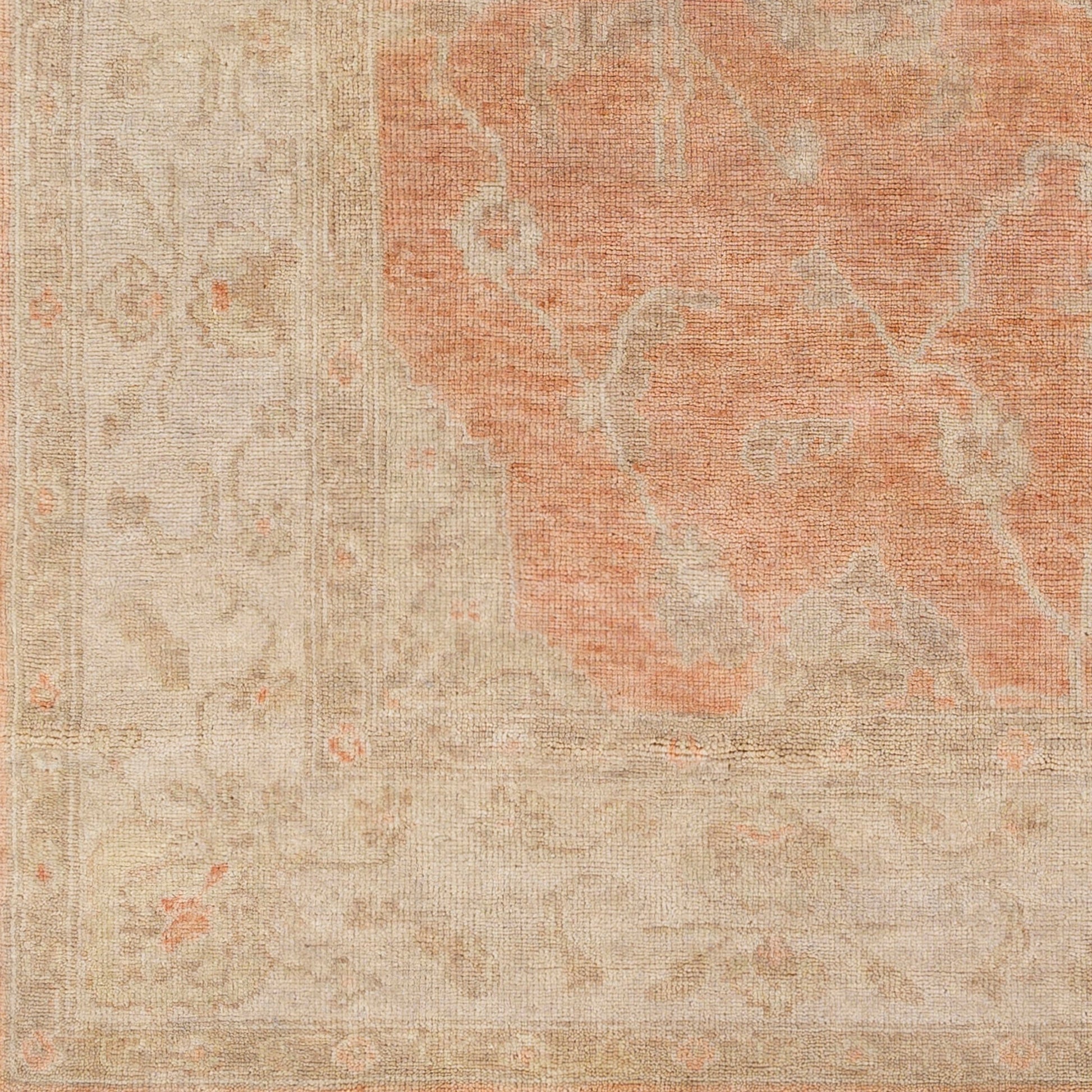 Normandy Rug - 13138 by Surya in beige, dusty pink, light gray. Made from 100% wool in a unique style.
