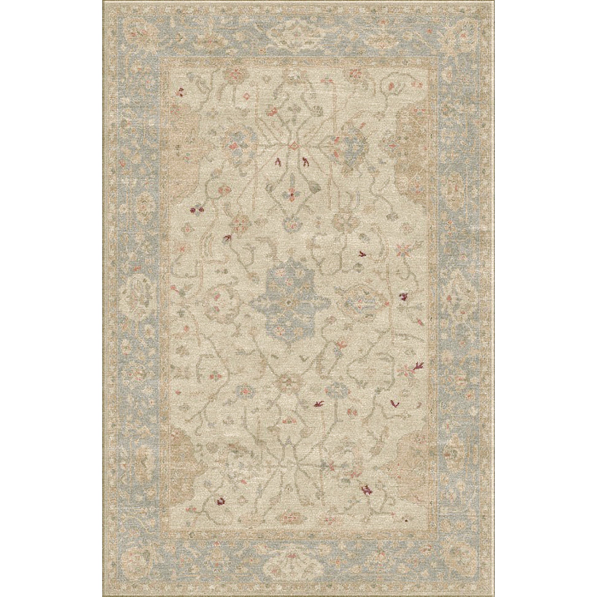 Normandy Rug - 13139 by Surya in light gray, light sage, cream, tan, medium brown. Made from unique in a unique style.