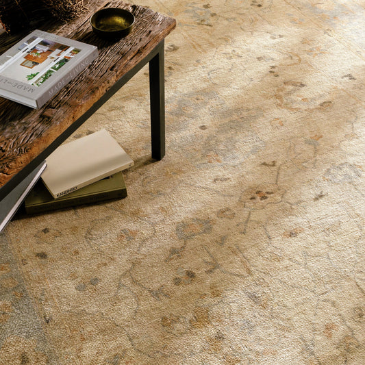 Normandy Rug - 13139 by Surya in light gray, sea foam. Made from unique in a unique style.