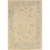 Seafoam, Beige, Dark Brown, Light Brown, Yellow, Denim / 2' x 3'