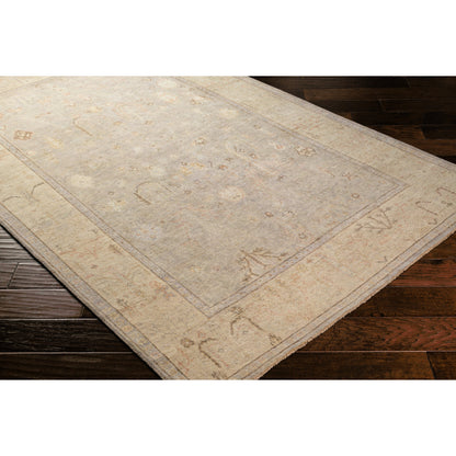 Normandy Rug - 25929 by Surya in gray, medium gray, beige, slate, dark brown, wheat. Made from unique in a unique style.