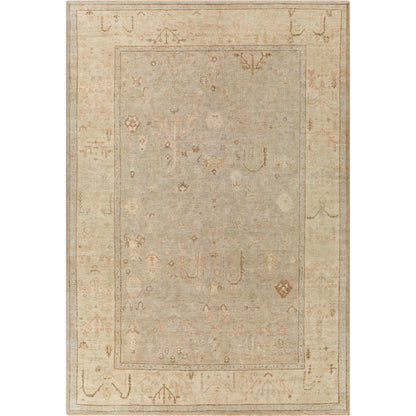 Normandy Rug - 25929 by Surya in gray, medium gray, beige, slate, dark brown, wheat. Made from unique in a unique style.