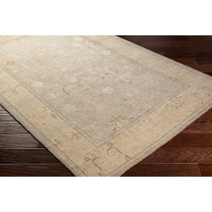 Normandy Rug - 25929 by Surya in gray, medium gray, beige, slate, dark brown, wheat. Made from unique in a unique style.