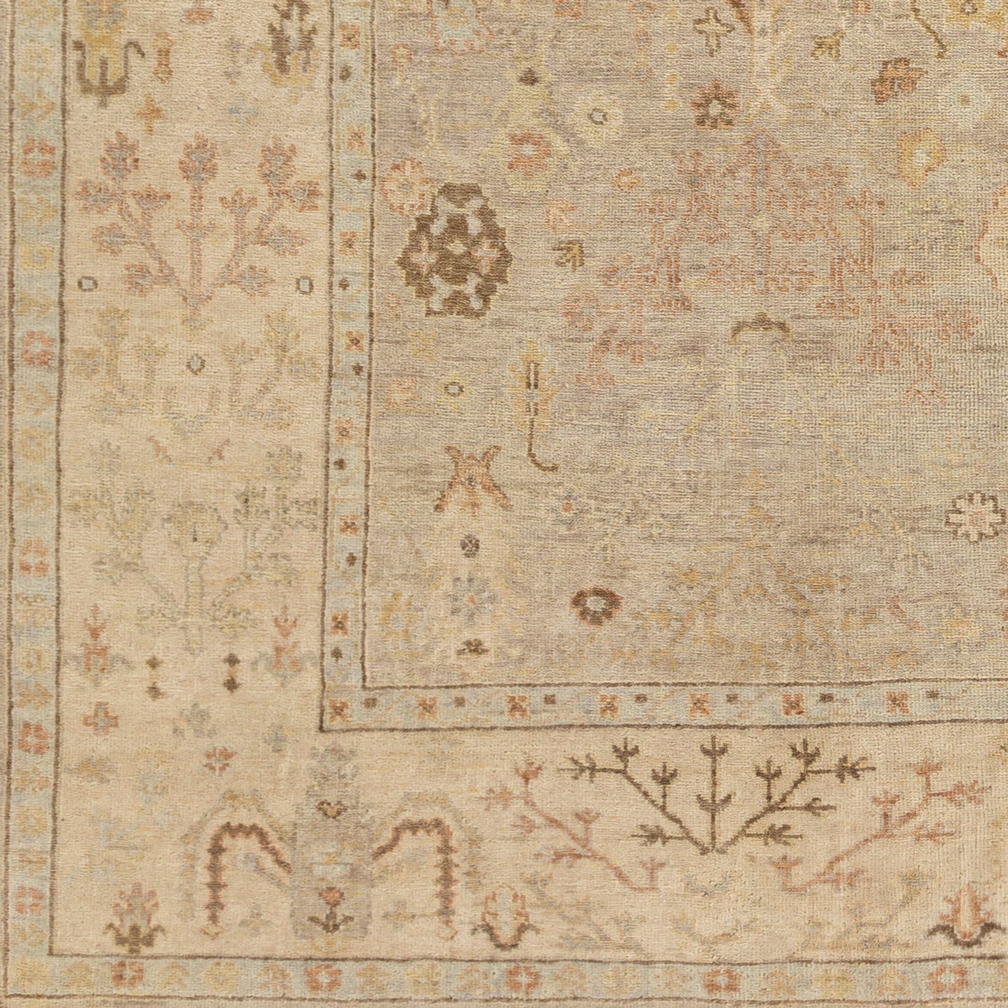 008 SI-1887614,SI-1887616,SI-1887617,SI-1887618,SI-1914169 | Closeup | Normandy Rug - 25929 by Surya in gray, medium gray, beige, slate, dark brown, wheat. Made from unique in a unique style.
